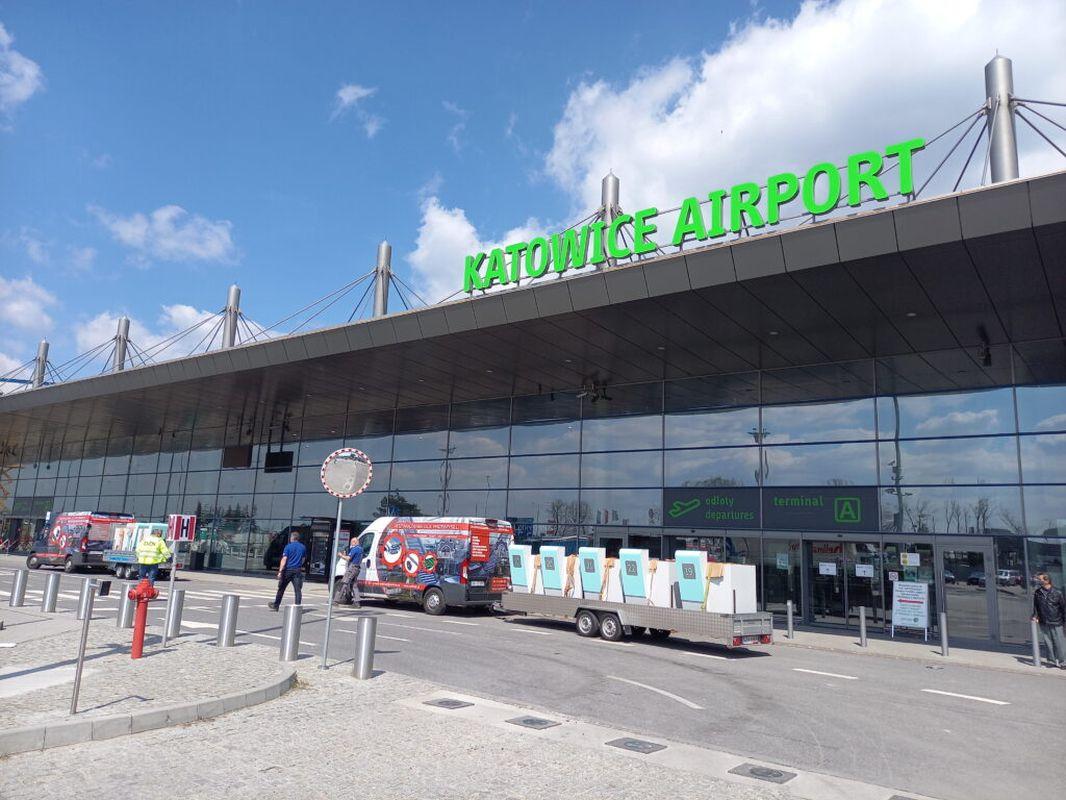lotnisko w Katowicach 